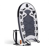 Kit de planche à pagaie gonflable, planche SUP Drop Stitch avec pompe manuelle, sac de transport, kit de réparation pour sports nautiques