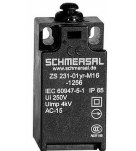 สวิตช์ตำแหน่ง MT- Schmersal ZS 231-01YR-M16-1256-1816 - ตัวเรือนเทอร์โมพลาสติก ฉนวนสองชั้น ของใหม่พร้อมส่ง - Product Image 1