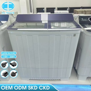 <span class=keywords><strong>Lave</strong></span>-<span class=keywords><strong>linge</strong></span> semi-automatique à double cuve OEM 13 kg, grande capacité, équipé de cuves de lavage et d'essorage indépendantes - Product Image 1