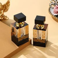 Botol Parfum Kaca Kosong Custom Grosir dengan Cetak Permukaan Semprot Bentuk Silinder Tersedia OEM/ODM 10ml