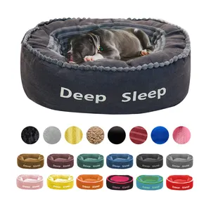 2024 Hot Selling Pet Adjustable Pet Sofa Bed Wash Custom Cute Luxury Soft Small Pet Bed For Dog