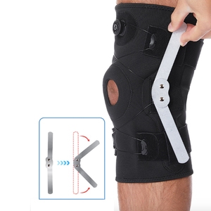 Perilla de neopreno Soporte de rodilla <span class=keywords><strong>Rodillera</strong></span> fija <span class=keywords><strong>Rodillera</strong></span> <span class=keywords><strong>con</strong></span> soporte de placa - Product Image 4