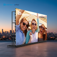 Sistema Llave en Mano, Pantalla LED Impermeable de Alquiler, Panel de Video Wall para Conciertos e Iglesias, Pantalla LED Exterior de Alquiler P2.6 P3.9