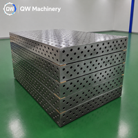 Table de soudage flexible 3D en fonte de qualité industrielle, table de soudage modulaire stable pour le soudage automatisé et manuel