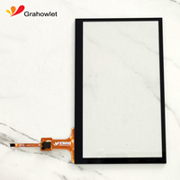 Nouvel écran LCD capacitif PCAP Grahowlet de 7 pouces à 10 points avec interface USB/IIC ; en stock, pour la maison intelligente industrielle et les entreprises