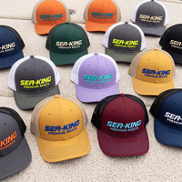 Gorra de Béisbol Personalizada al por Mayor con Estampado de Montaña, 100% Algodón, 6 Paneles, Malla Trasera, Cierre a Presión, Ligeramente Curvada, Unisex, OEM