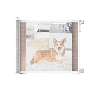Nouvelle arrivée Barrière de sécurité pour bébé à une main Barrière de sécurité rétractable pour <span class=keywords><strong>escalier</strong></span> <span class=keywords><strong>Protection</strong></span> de porte pour la maison SG018 - Product Image 1