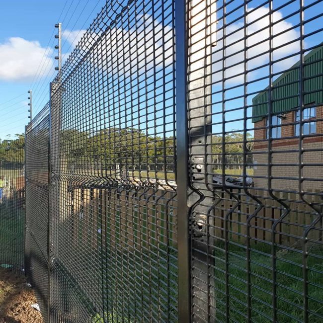 South Africa Clearvu Fence with Electricity