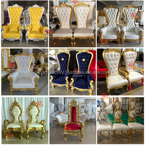 LEDA Artículos para Fiestas y Eventos, Sofá Estilo Palacio Dorado, Sillones para Novios, para Banquetes de Boda en Hoteles - Product Image 5