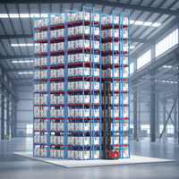 Robot mobile autonome AGV/AMR à double portée EP XNA151 de 1,5 tonne avec navigation laser 3D SLAM et WiFi/5G pour allées étroites