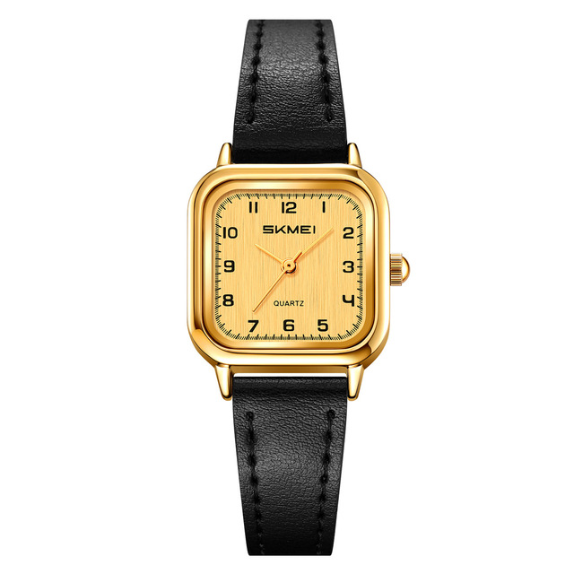 SKMEI 2579 New Square Lightweight Business Women's Quartz Watch Waterproof Date Fashion Belt Light Luxury Watch Relojes De Mujer