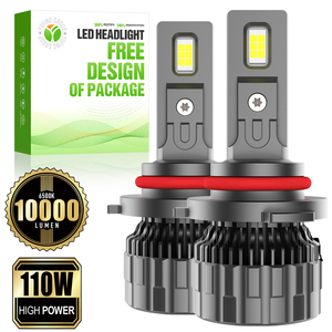Kits de Conversión LED Automotrices de Alta Rentabilidad, <span class=keywords><strong>Mini</strong></span>, 110W, 10000Lm, 6500K, 12V, 9006 A13, para Reequipamiento en Concesionarios de Autos Usados - Product Image 1