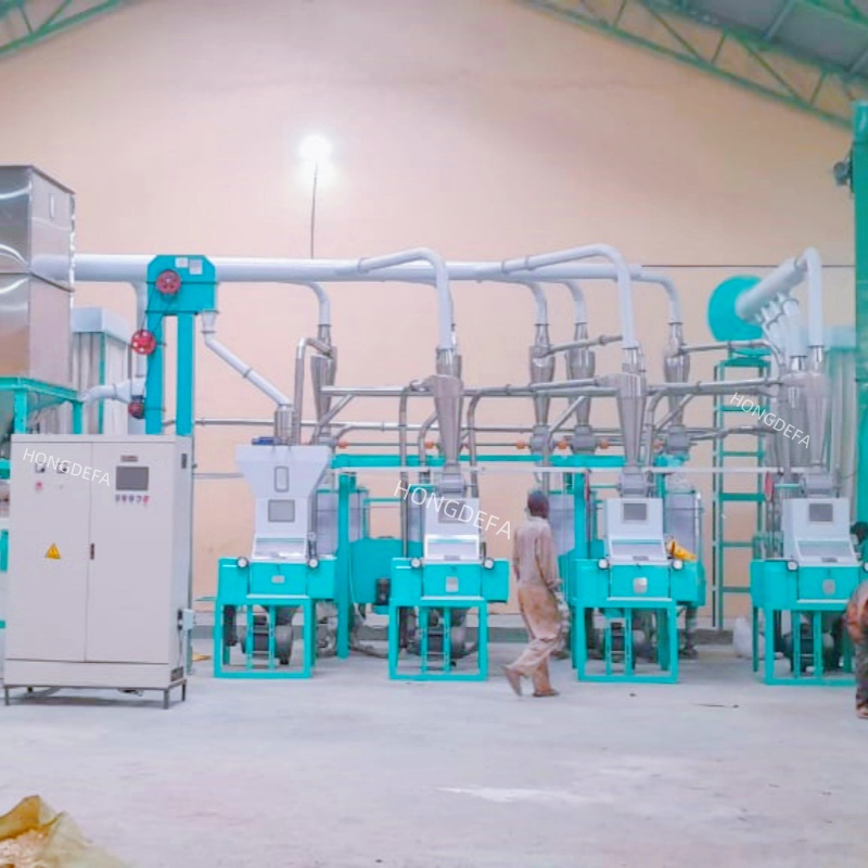 Complete Flour Milling and Packing Plant