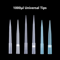 Fournitures médicales de laboratoire Cotaus embouts de pipette multicolores 1000ul avec filtre 10ul 100ul 200ul 1000ul micro embouts de pipette 96 embouts
