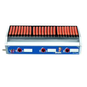 Máquina comercial para perritos calientes de mesa a gas, <span class=keywords><strong>parrilla</strong></span> para salchichas para perritos calientes, equipo para aperitivos, <span class=keywords><strong>parrilla</strong></span> con rodillo para perritos calientes - Product Image 1