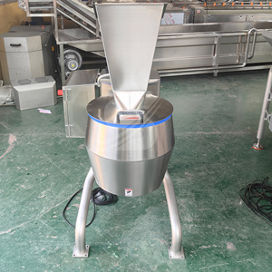Ngành công nghiệp 1-2t/h công suất lớn tự động Mozzarella pho mát Shredder cắt dưa Chuột Khoai tây cà rốt lát cắt lát mỏng - Product Image 3
