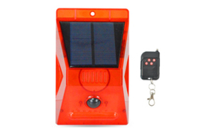 Antirrobo y antirrobo Cuerpo Humano detección control remoto N911C Luz de alarma solar - Product Image 2