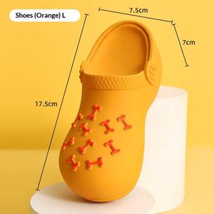 Köpek Oyuncağı Sesli Lateks Terlikler, Köpekler, Yavrular ve Büyük Irk Köpekler için Isırmaya Dayanıklı, Kendini Rahatlatan - Product Image 6