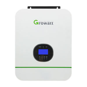 Inversor Cargador Solar Híbrido <span class=keywords><strong>Growatt</strong></span> <span class=keywords><strong>3KW</strong></span> 24V 110V/120V SPF 3000TL LVM-24P Voltaje Máximo de Entrada de PV 145V MPPT 80A Cargador Solar - Product Image 1