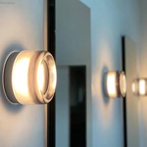 Modern <b>LED</b> Wall Lamp Aluminum Acrylic Transparent Dark Khaki White Shade Cordless Dimmable Ra90 <b>Living</b> <b>Room</b> Interior Decoration - Product Image 3