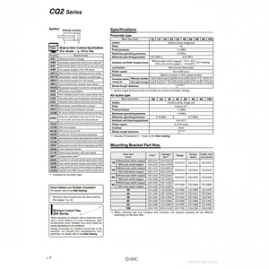 Piezas neumáticas SMC Compact Cylinder - Product Image 1