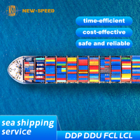 Service DDP de l'agent maritime de la Chine pour le transport multimodal maritime LCL + Express de transitaire de la Chine vers le Canada
