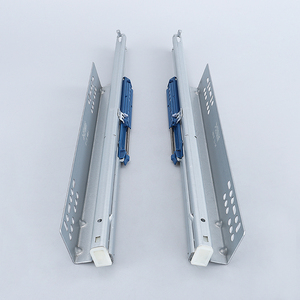 High Quality Smooth Under Mount <strong>Drawer</strong> <strong>Slides</strong> With Galvanized Steel for Kitchen - Product Image 5