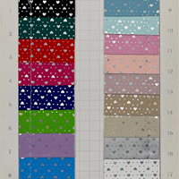 Cuir synthétique PVC imperméable et résistant à l'abrasion, motif pailleté imprimé spécial, 0,6-1,0 mm, pour trousses, sacs et cahiers