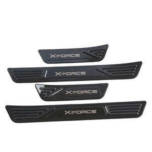 WZXD Nouvelle Arrivée Plaque de seuil de porte intérieure en titane noir pour voiture 2024 pour Xforce - Product Image 1
