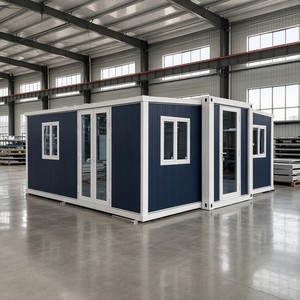 SUNRISE Promotion Exceptionnelle : Maison Conteneur Pliable et Extensible à Deux Étages de 20 pieds, Habitation Moderne Préfabriquée Portable à Vendre - Product Image 1