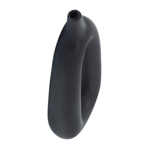 Vaso in ceramica con intaglio ovale cavo, decorazione moderna per soggiorno, camera da letto, tavolo da ufficio - Product Image 4