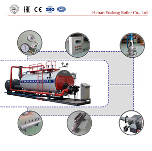 Chaudière à vapeur au gaz et au mazout, fabricant chinois, 0,5 1 1,5 2 3 4 5 6 <span class=keywords><strong>8</strong></span> <span class=keywords><strong>10</strong></span> 12 15 <span class=keywords><strong>20</strong></span> tonnes, gaz naturel - Product Image 5