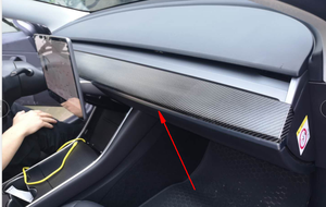 Pannello Decorativo in Fibra di Carbonio per Cruscotto Centrale Tesla <span class=keywords><strong>MODEL</strong></span> <span class=keywords><strong>3</strong></span> - Bestseller - Product Image 5