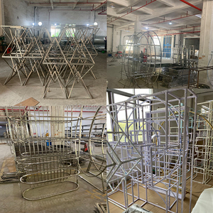 Vàng Hiện Đại Thép Không Gỉ Kẹo Giỏ Hàng Món Tráng Miệng Bảng Giỏ Hàng Cho Đám Cưới Tổ Chức Sự Kiện Trang Trí Thiết Kế Mới - Product Image 5