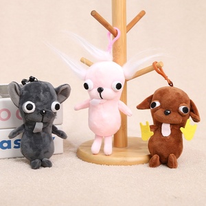 Muñeco de Peluche de Chihuahua Relleno de Algodón PP, Colgante de Llavero Unisex, Bestseller Transfronterizo, Venta al por Mayor para Comercio Exterior - Product Image 3