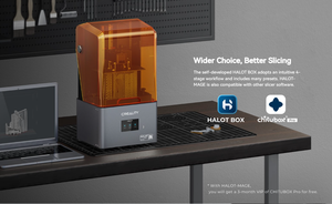 เครื่องพิมพ์เรซิ่น Piocreat HALOT-MAGE แกน Z แบบรางคู่ พร้อมเครื่องฟอกอากาศอัจฉริยะ หน้าจอ LCD ขนาด 10.3 นิ้ว ความละเอียด 8K ดีไซน์ประหยัดพื้นที่ ระบบอัตโนมัติ - Product Image 6