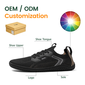 Logotipo personalizado Flexible Soft Wide Fit <span class=keywords><strong>0</strong></span> <span class=keywords><strong>Drop</strong></span> Sole Hombres Mujeres Minimalista Descalzo Cross Trainer Shoes Grounding Earthing Shoes - Product Image 5