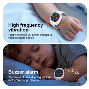 Dispositif portable de détection des fuites urinaires chez les nourrissons, alarme d'énurésie avec lumière colorée et bracelet anti-perte pour <span class=keywords><strong>la</strong></span> maison et les soins de <span class=keywords><strong>la</strong></span> petite enfance - Product Image 4