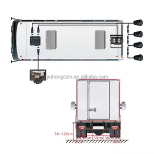 HD 12V 24V xe đảo chiều truck1080hd tầm nhìn kỹ thuật số Radar máy chủ điểm mù phụ trợ Đậu Xe cảm biến phát hiện Hệ thống Kit - Product Image 4