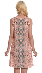 Áo Gi-lê không tay mùa hè cho nữ áo thun đi biển thường ngày in hình hoa phong cách boho phong cách retro họa tiết màu trơn ngọt ngào - Product Image 6