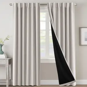 Wholesale Ready Made Blackout Living Room Curtains