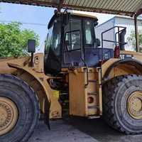 Chargeuse frontale Caterpillar 980H d'occasion haute performance avec moteur, capacité de la benne de 6,1 m3 et capacité de charge nominale de 8 tonnes