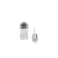 En stock, flacons compte-gouttes transparents pour soins de la peau de 10 ml, flacons pour vernis à ongles, flacons pour huiles essentielles