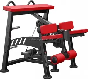 Factory Direct Gym Use Indoor Sports and Commercial Gym Fitness Equipment Plate Loaded Machines Kneeling Leg Curl