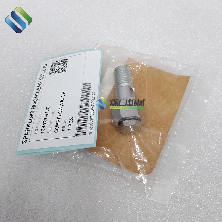 Excavator Overflow Valve 134424-4120 - Reliable Performance