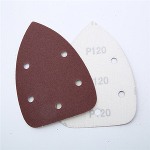マウスディテールサンダーサンドペーパーサンディングペーパーアソート406080100240研磨ディスクフックおよびループ酸化アルミニウム - Product Image 3