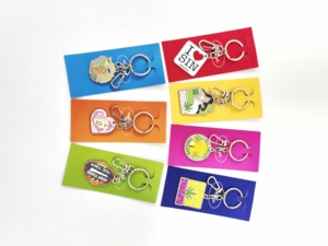 Llaveros Exclusivos de Aleación de Zinc con Logotipo Impreso Digitalmente para Promociones Minoristas y Comodidad Diaria - Product Image 2