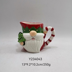 Tasse à café <span class=keywords><strong>casse</strong></span>-<span class=keywords><strong>noisette</strong></span> en céramique peinte à la main avec couvercle - Product Image 4