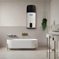 Chauffe-eau thermodynamique mural tout-en-un avec Wi-Fi, 100L et 120L, 0.5P R134a, pour salle de bain