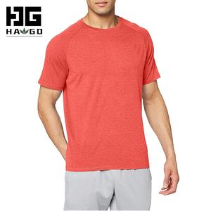 <span class=keywords><strong>HAGO</strong></span> Outdoor Running Fitness Camiseta para hombres y mujeres Secado rápido Ligero Transpirable 100% Lona de algodón Impreso en blanco - Product Image 1